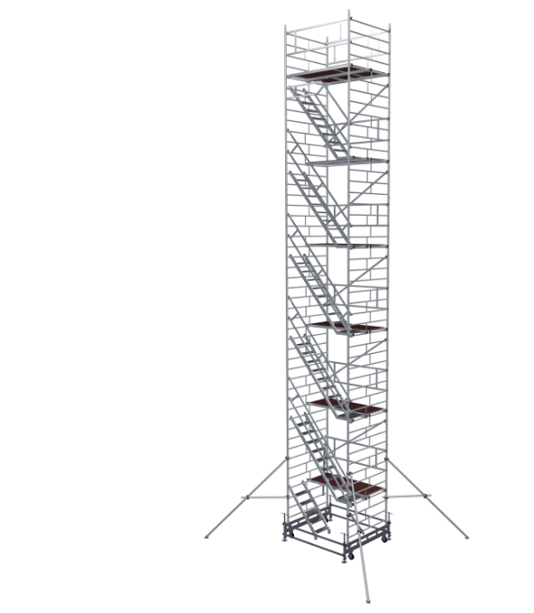 Вышка модульная алюминиевая MEGAL - ВМА 1400Л (До 22 метров) - фото 14328
