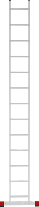 Лестница алюминиевая односекционная приставная NV2210 - фото 16491