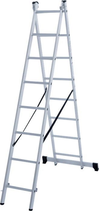 Лестница алюминиевая двухсекционная NV1220 - фото 16905