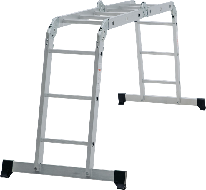 Лестница-трансформер алюминиевая, ширина 340 мм NV1320 - фото 18923