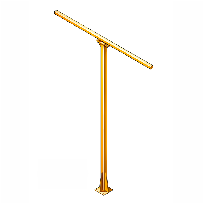 Опора  Т-образная концевая PCT8E