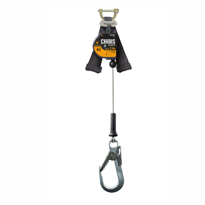 Средство защиты втягивающего типа, модель CHIBIS (большой алюм. карабин) HS-CHI01-1B