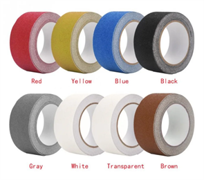 Лента самоклеящаяся противоскользящая Anti Slip Tape крупной зернистости (60 grit) цветная