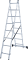 Лестница алюминиевая двухсекционная NV1220 - фото 16905