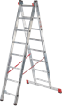 Профессиональная алюминиевая двухсекционная лестница NV3220 - фото 17097
