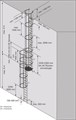 Стационарная многомаршевая лестница для зданий KRAUSE (алюминий) 13,16 м для лиц с малым опытом - фото 7982